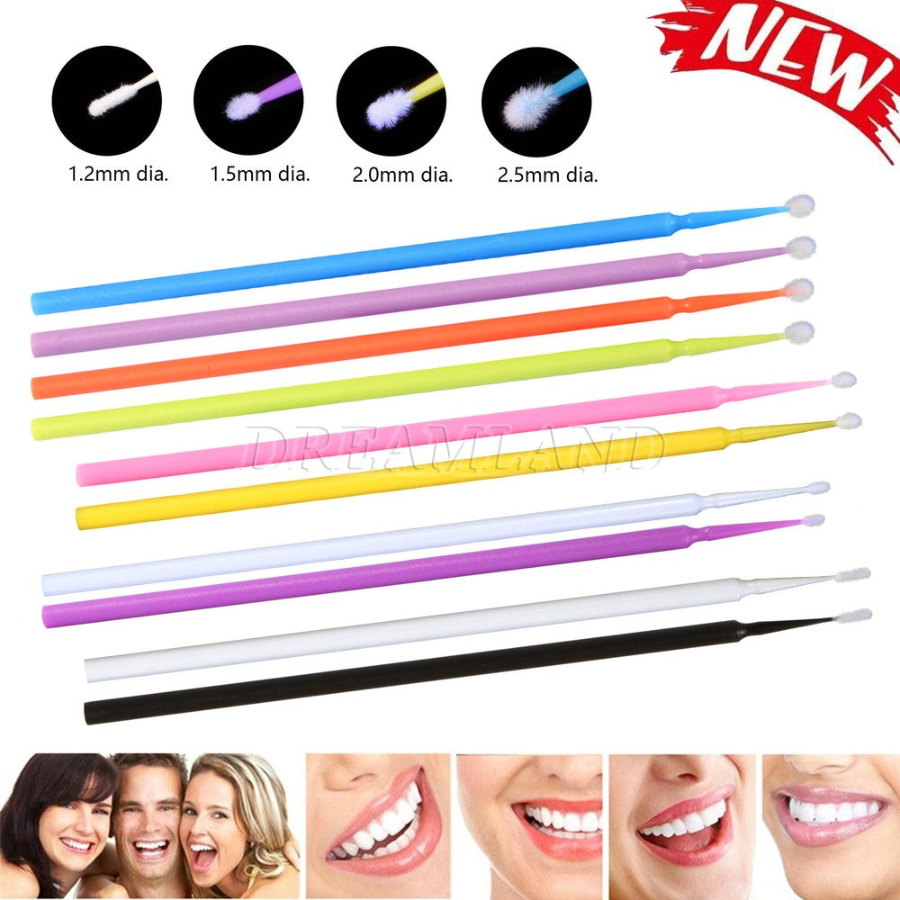 US Micro Brushes Applicators Microbrush Dental (Regular, Fine, Super Fine) Eye