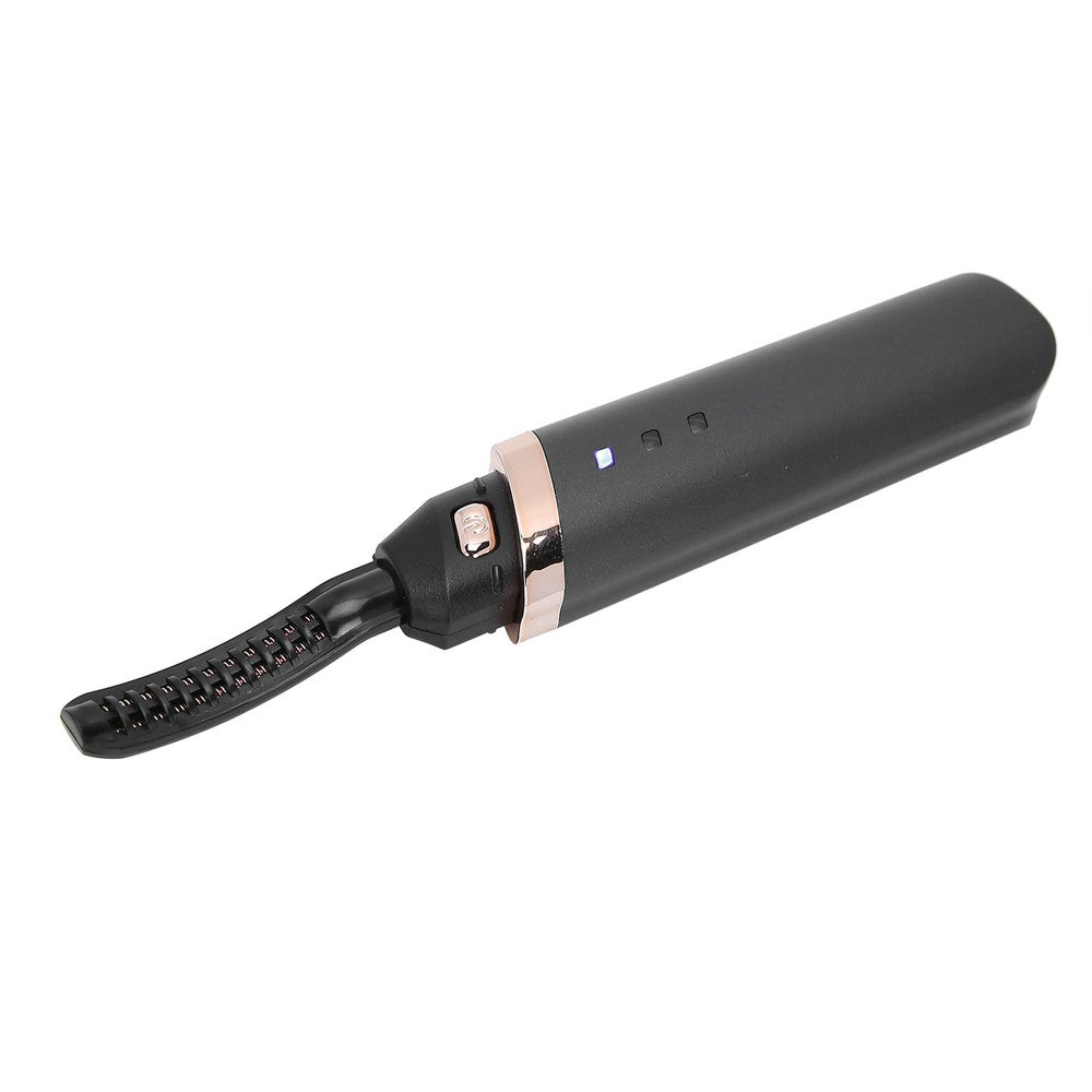 Black Electric Eyelash Curler LongLasting Heated Curler USB Charge Eyelash P HPT