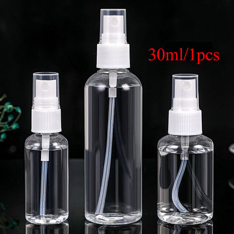 Plastic Perfume Atomizer Empty Spray Refillable Bottle Travel Makeup Portable US