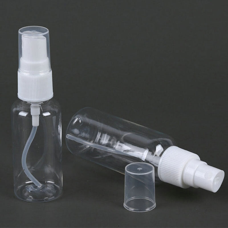 Plastic Perfume Atomizer Empty Spray Refillable Bottle Travel Makeup Portable US