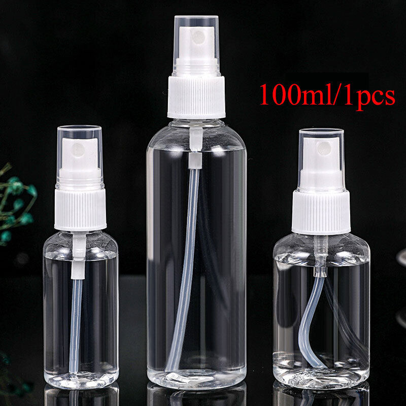 Plastic Perfume Atomizer Empty Spray Refillable Bottle Travel Makeup Portable US