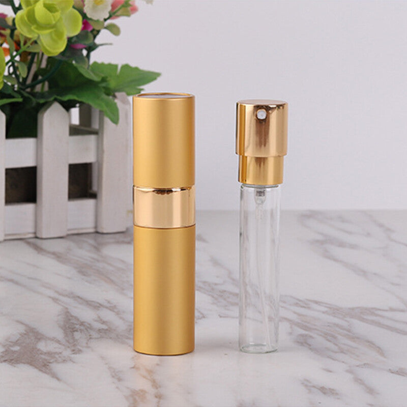 8ml Travel Perfume Atomizer Refillable Mini Cologne Spray Bottle Empty Tank /US