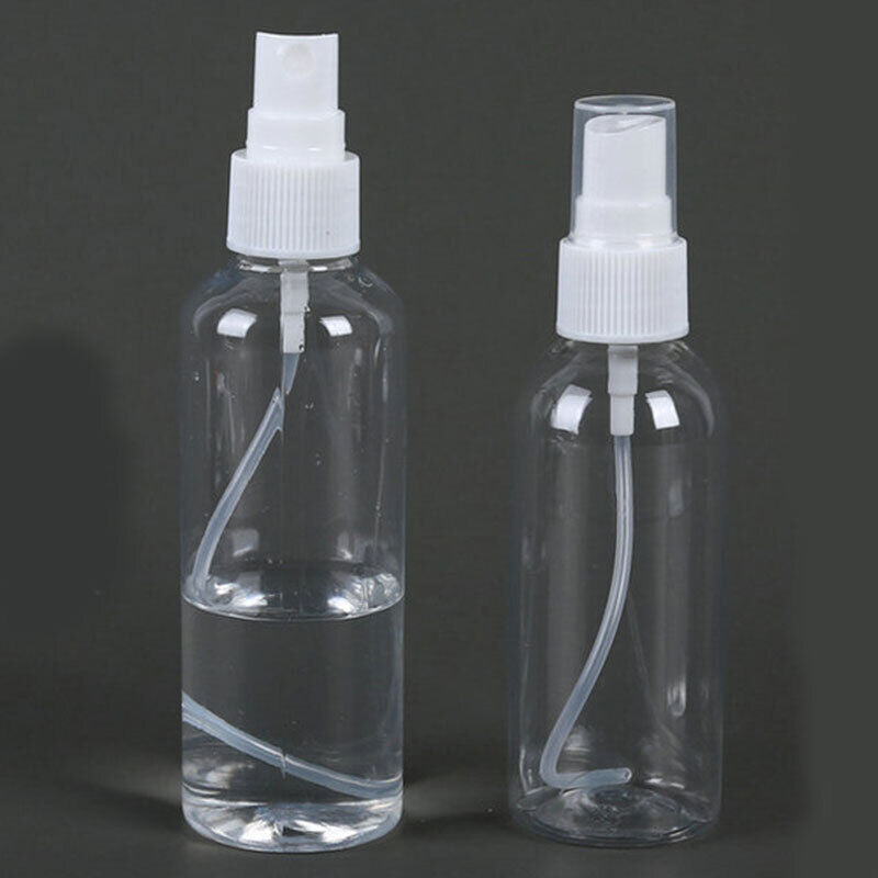 Plastic Perfume Atomizer Empty Spray Refillable Bottle Travel Makeup Portable US