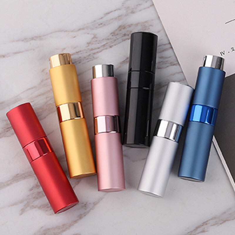 8ml Travel Perfume Atomizer Refillable Mini Cologne Spray Bottle Empty Tank /US