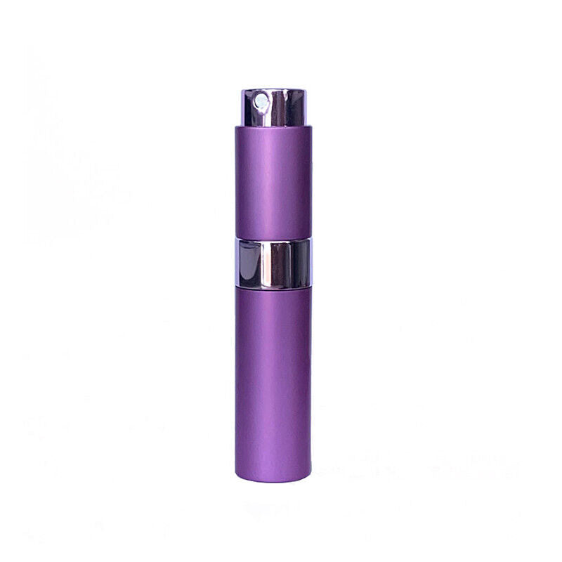 8ml Travel Perfume Atomizer Refillable Mini Cologne Spray Bottle Empty Tank /US