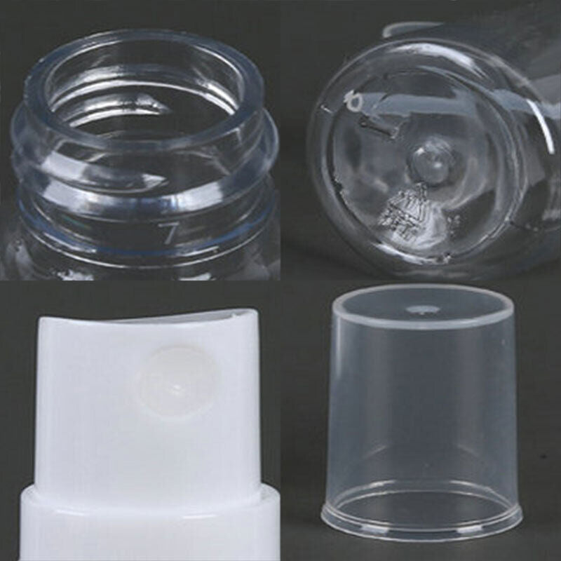 Plastic Perfume Atomizer Empty Spray Refillable Bottle Travel Makeup Portable US