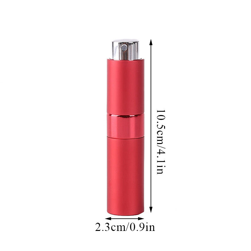 8ml Travel Perfume Atomizer Refillable Mini Cologne Spray Bottle Empty Tank /US