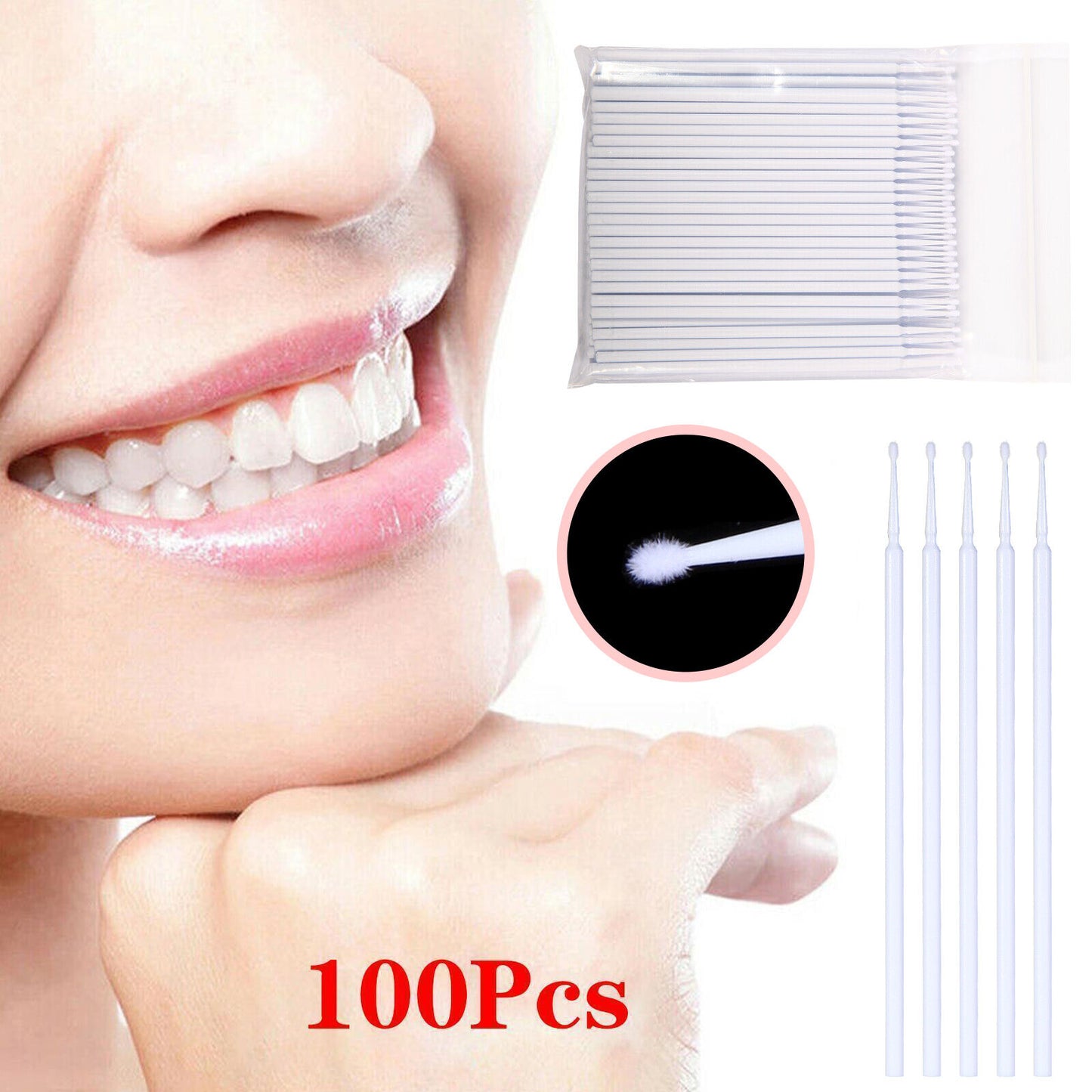 US Micro Brushes Applicators Microbrush Dental (Regular, Fine, Super Fine) Eye