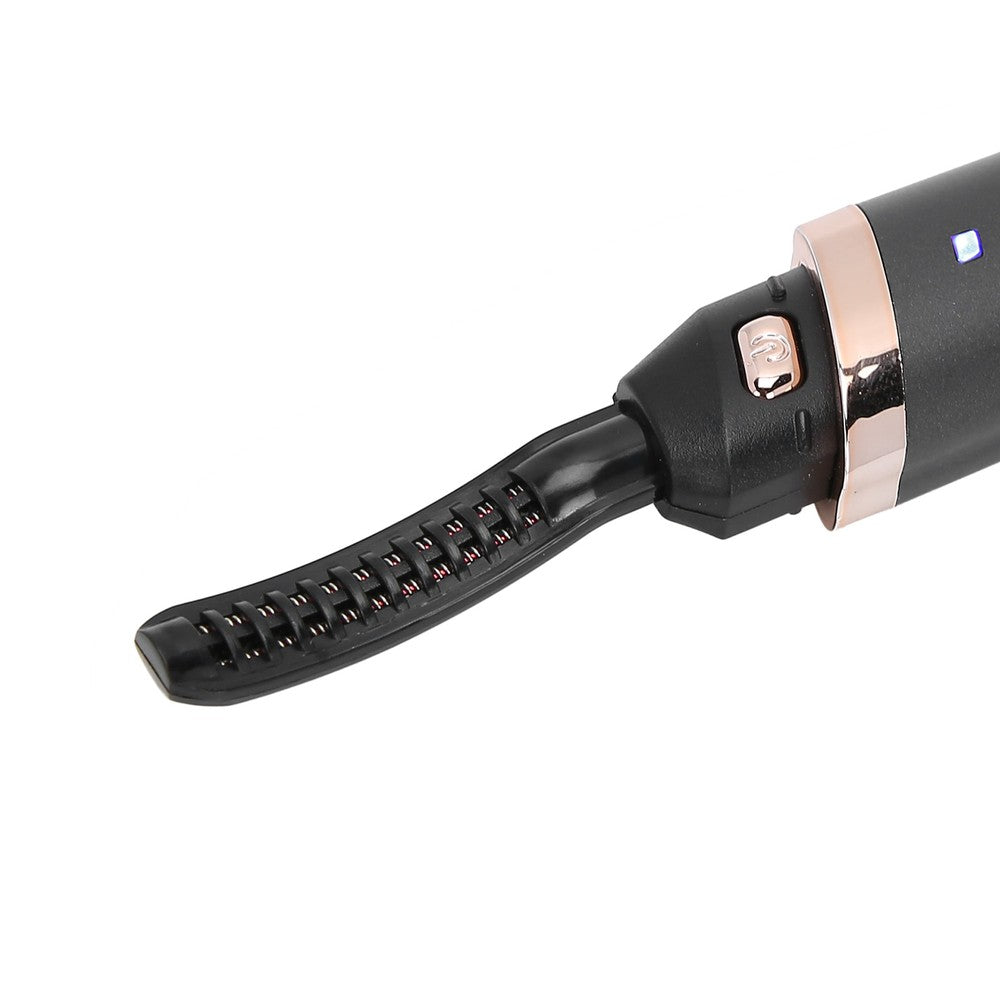 Black Electric Eyelash Curler LongLasting Heated Curler USB Charge Eyelash P HPT