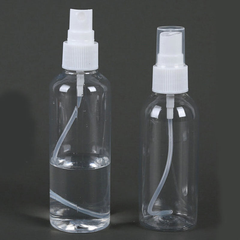Plastic Perfume Atomizer Empty Spray Refillable Bottle Travel Makeup Portable US