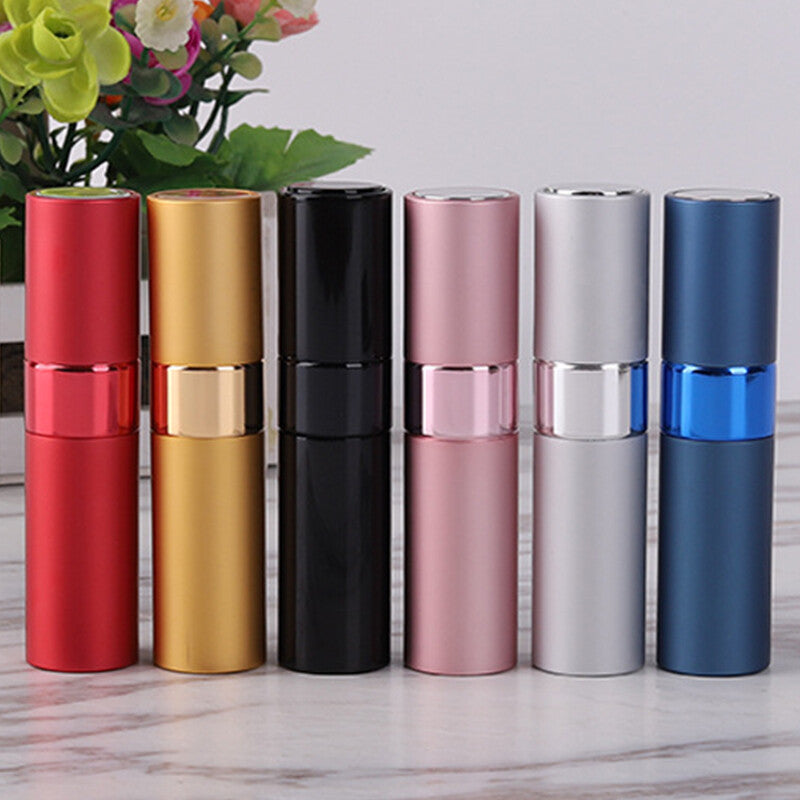 8ml Travel Perfume Atomizer Refillable Mini Cologne Spray Bottle Empty Tank /US