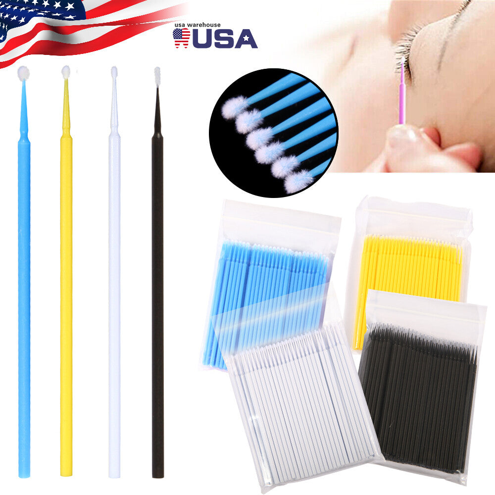 US Micro Brushes Applicators Microbrush Dental (Regular, Fine, Super Fine) Eye