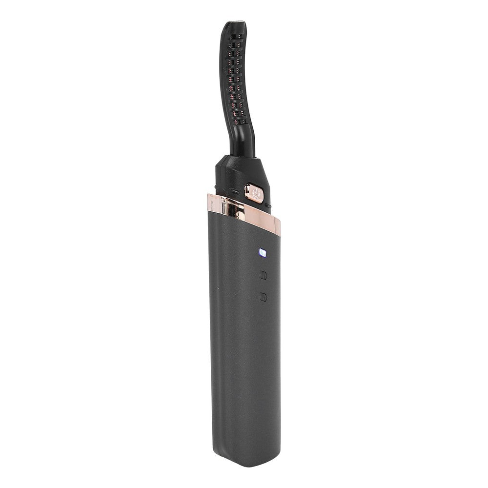 Black Electric Eyelash Curler LongLasting Heated Curler USB Charge Eyelash P HPT