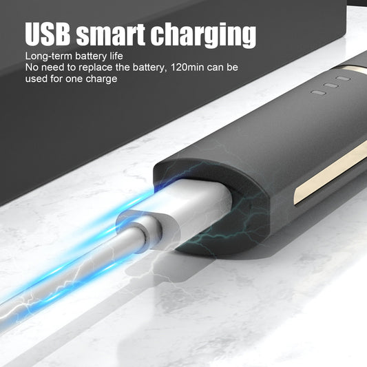 Black Electric Eyelash Curler LongLasting Heated Curler USB Charge Eyelash P HPT
