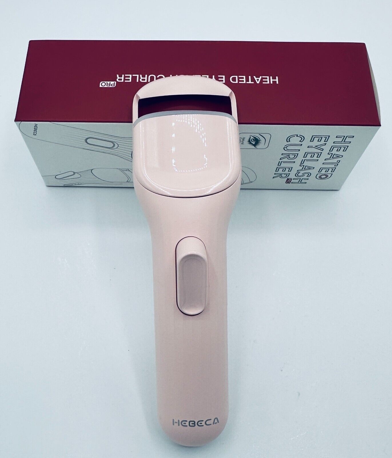 Electric Heated Eyelash Curler USB Rechargeable Makeup Curling Tool Long Lasting