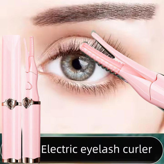USB Rechargeable Electric Heated Eyelash Curler Long Lasting Makeup Too ha GTR7