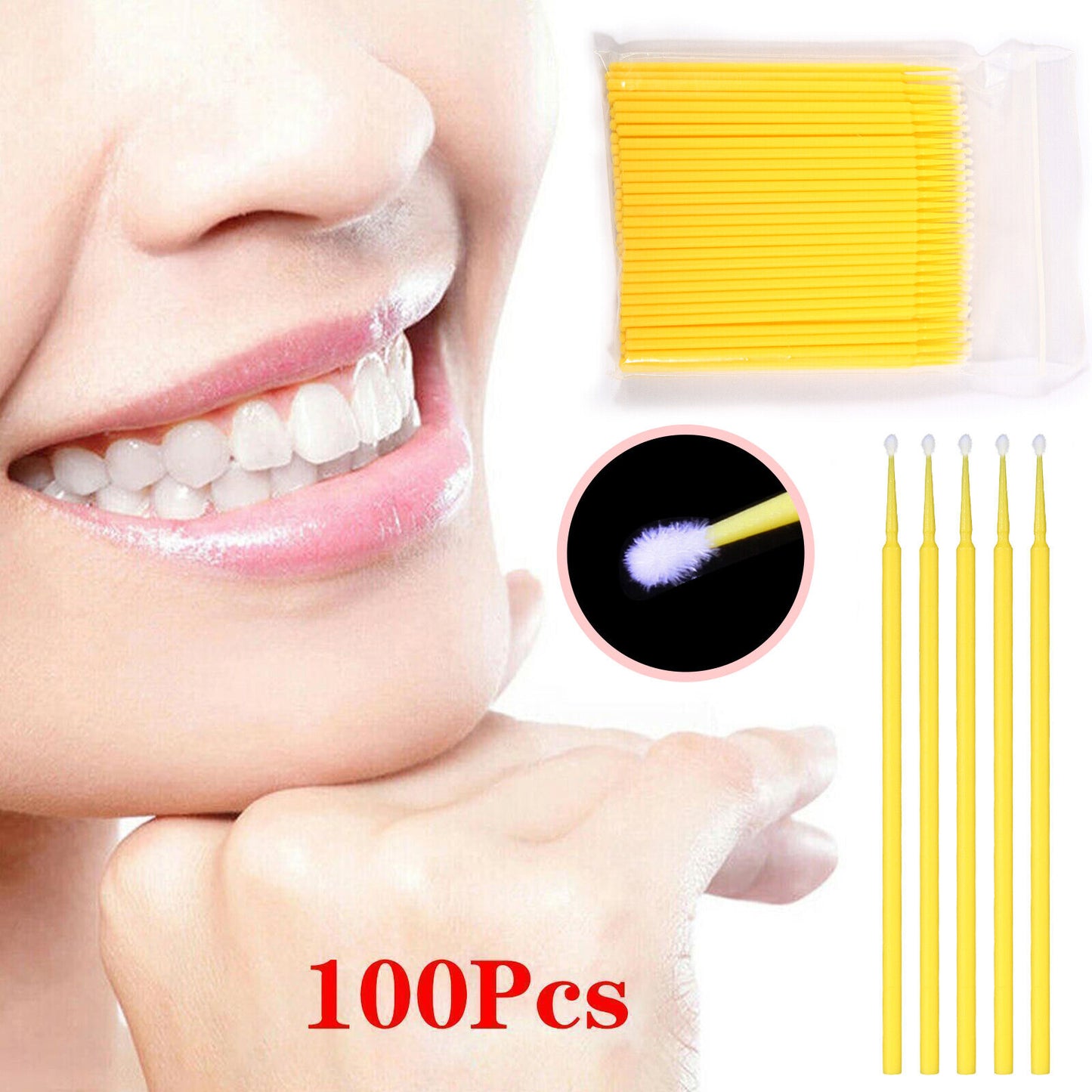US Micro Brushes Applicators Microbrush Dental (Regular, Fine, Super Fine) Eye