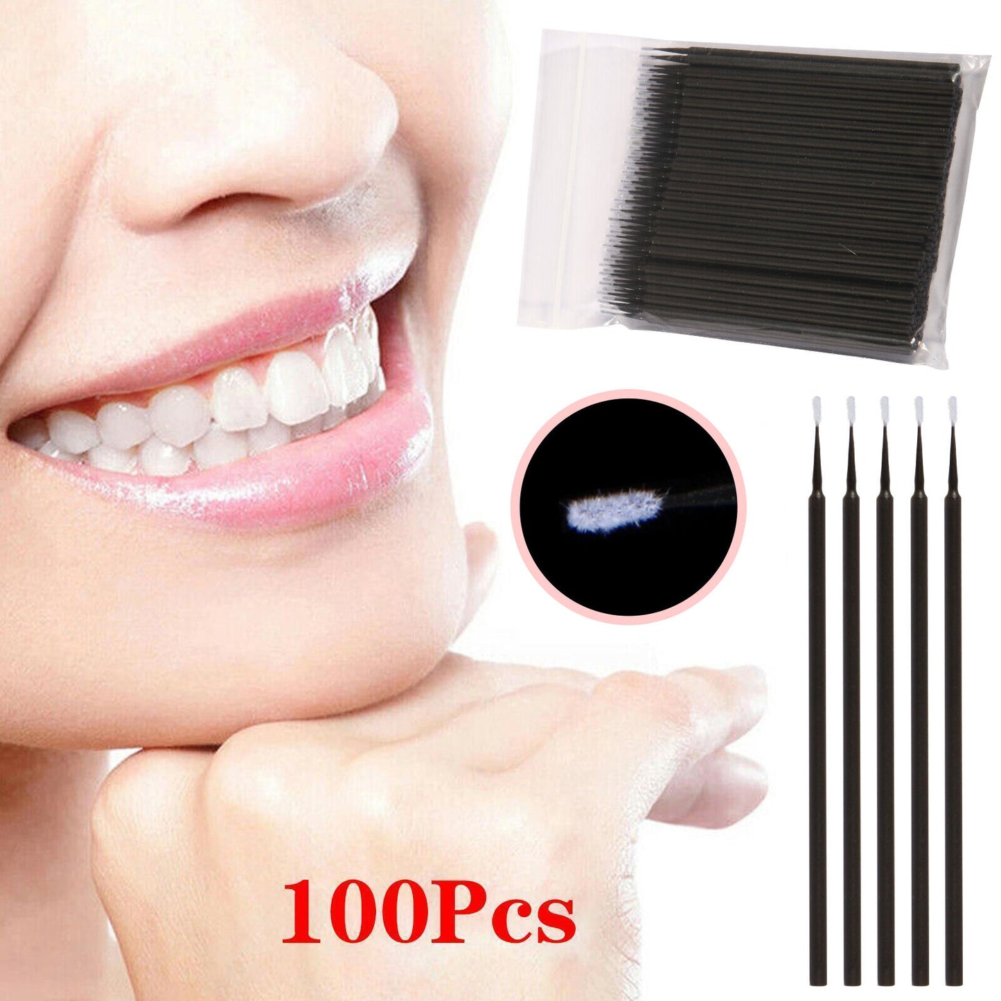 US Micro Brushes Applicators Microbrush Dental (Regular, Fine, Super Fine) Eye